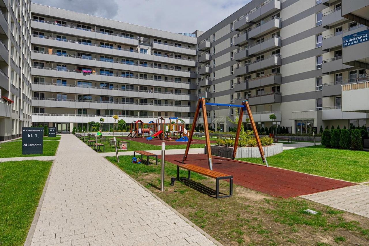 Lotnisko Chopina Modern Apartment Warsaw Exterior photo
